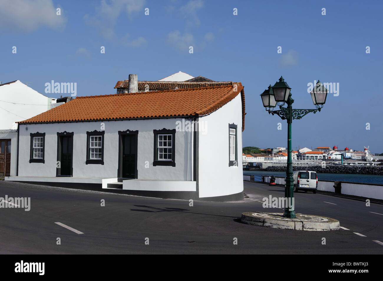 House in Praia, Isle of Graciosa Stock Photo Alamy