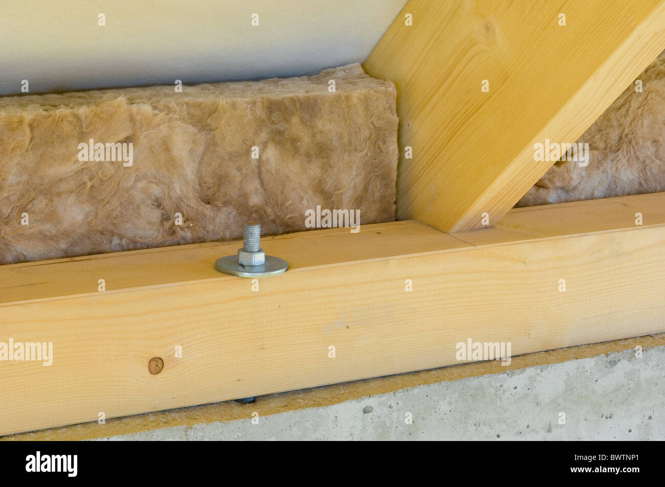 Thermal insulation Stock Photo