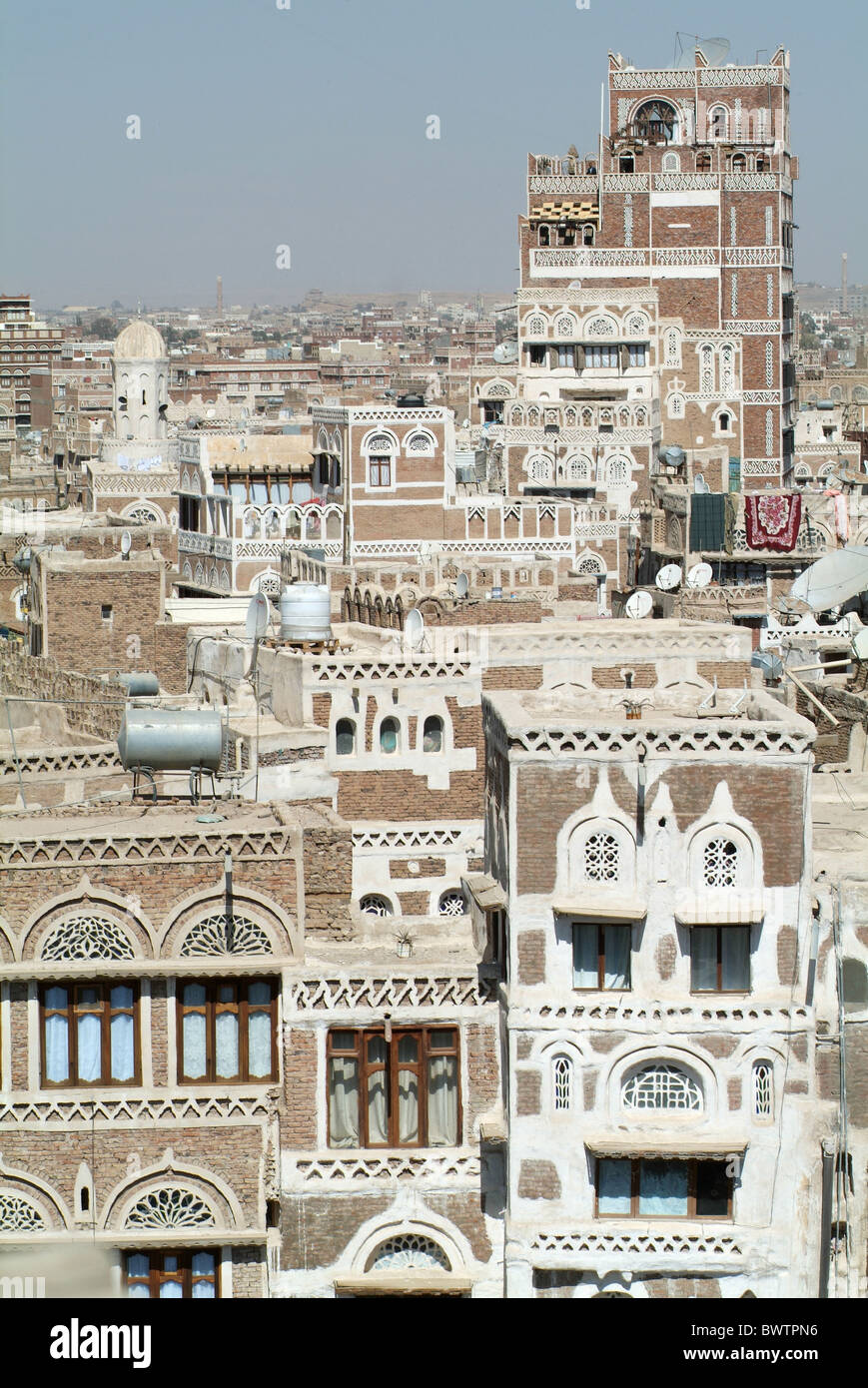 Yemen Sana'a Sanaa Old San'a architecture old city town UNESCO world