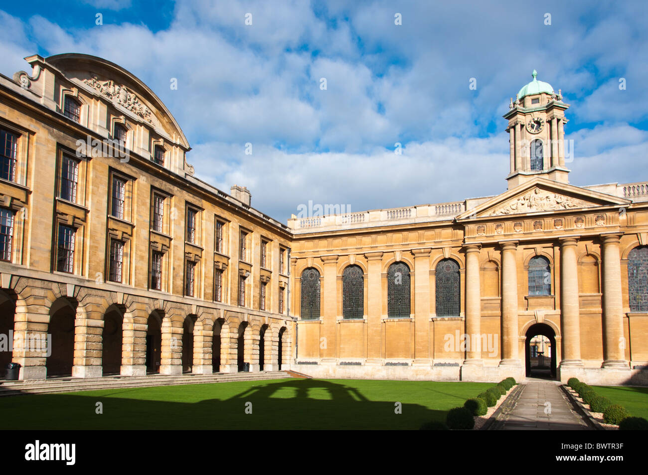 Queen's College, Oxford. England Stock Photo