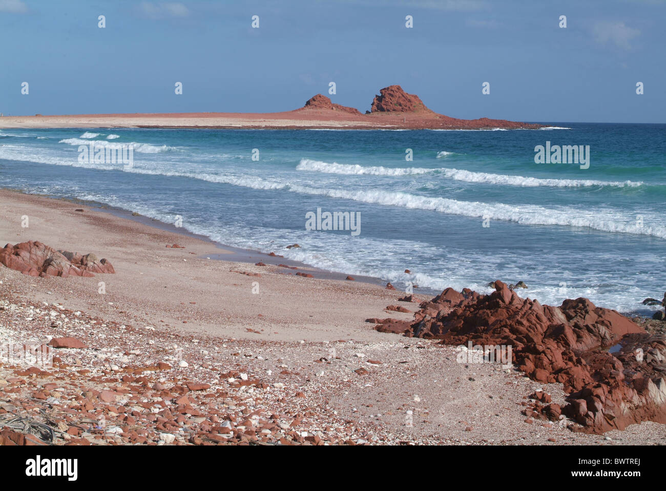 Yemen Socotra island Dihamri Protected Area Arabic Arabian Arab travel UNESCO world natural heritage site La Stock Photo