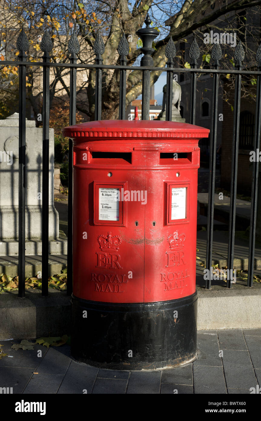 Royal Mail postbox , London, UK Stock Photo