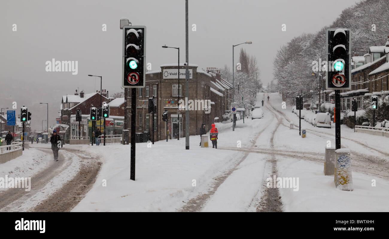 The day Sheffield got hit by heavy snow and the city came to a