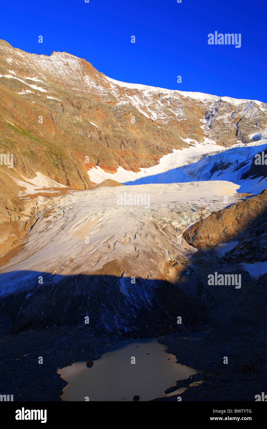 Swiss Alps Steingletscher Stein glacier glacier Sustenhorn glacier lake