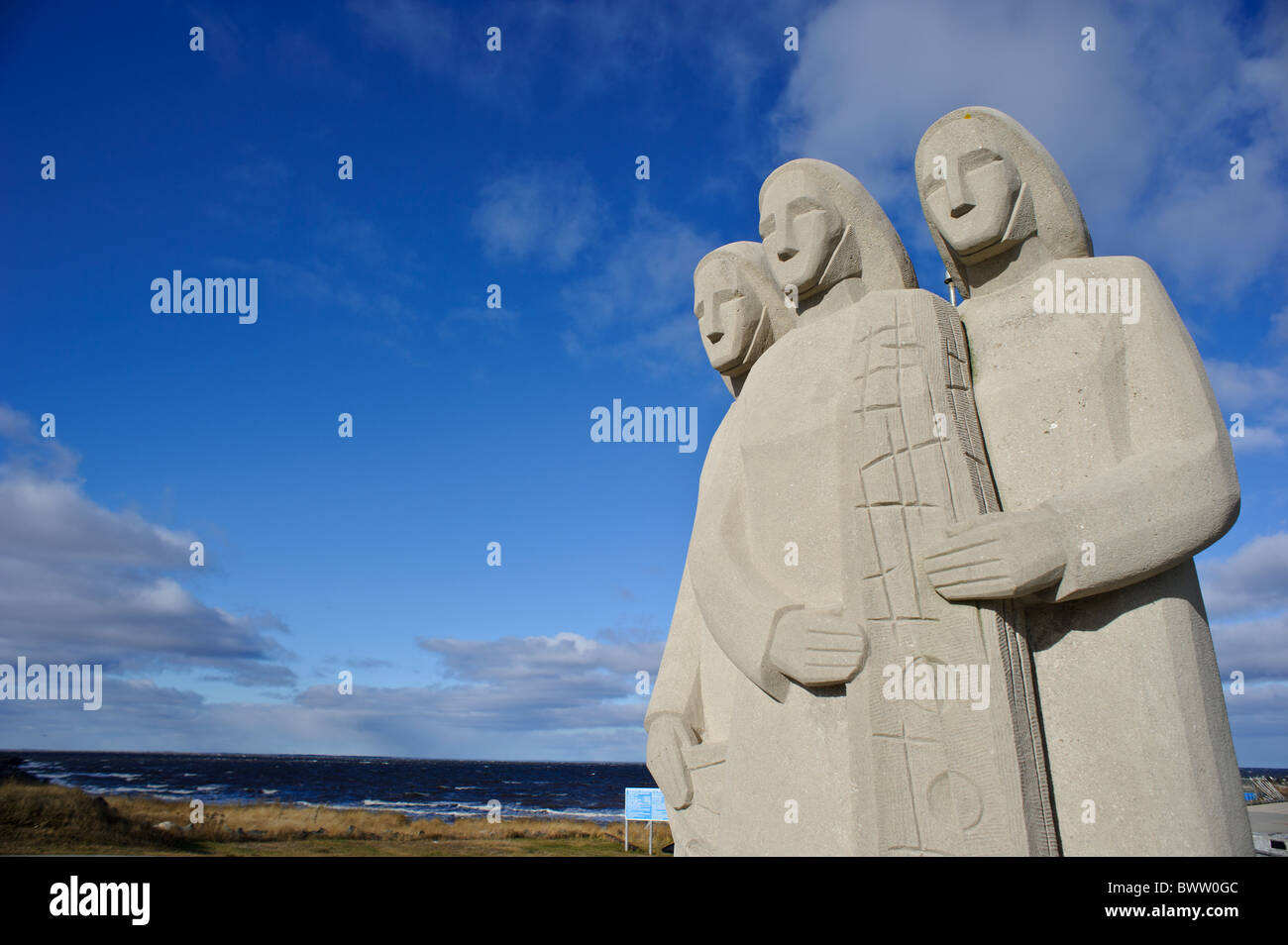 escuminac disaster monument escuminac fishermen monument Stock Photo
