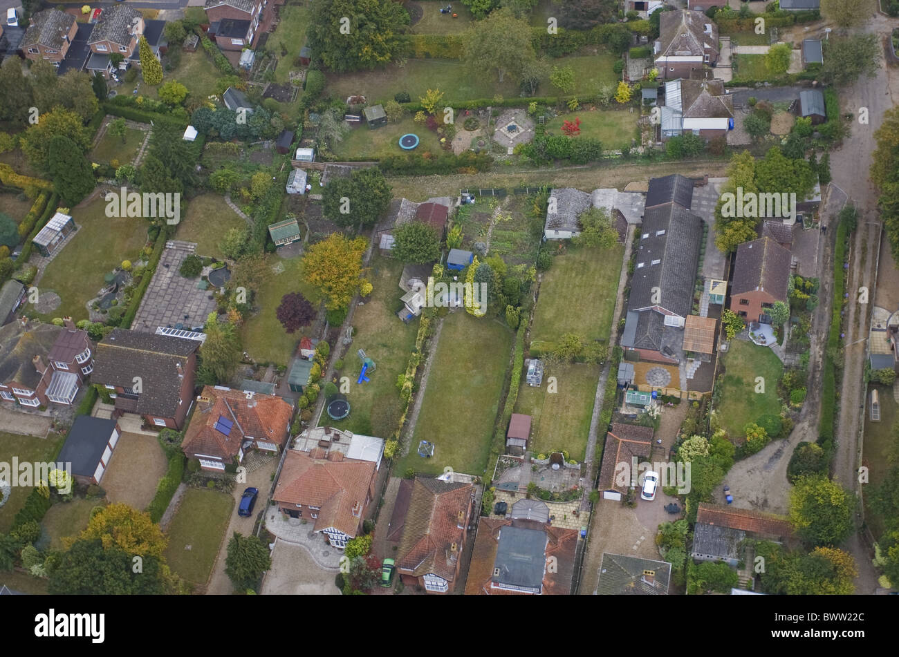 Suburban gardens hi-res stock photography and images - Alamy