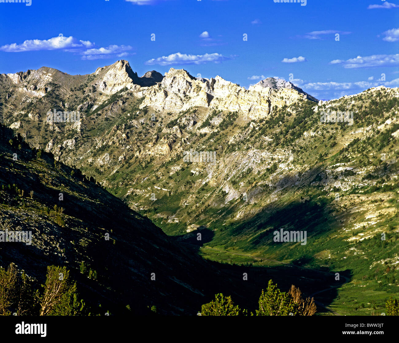 Ruby Mountains Stock Photo
