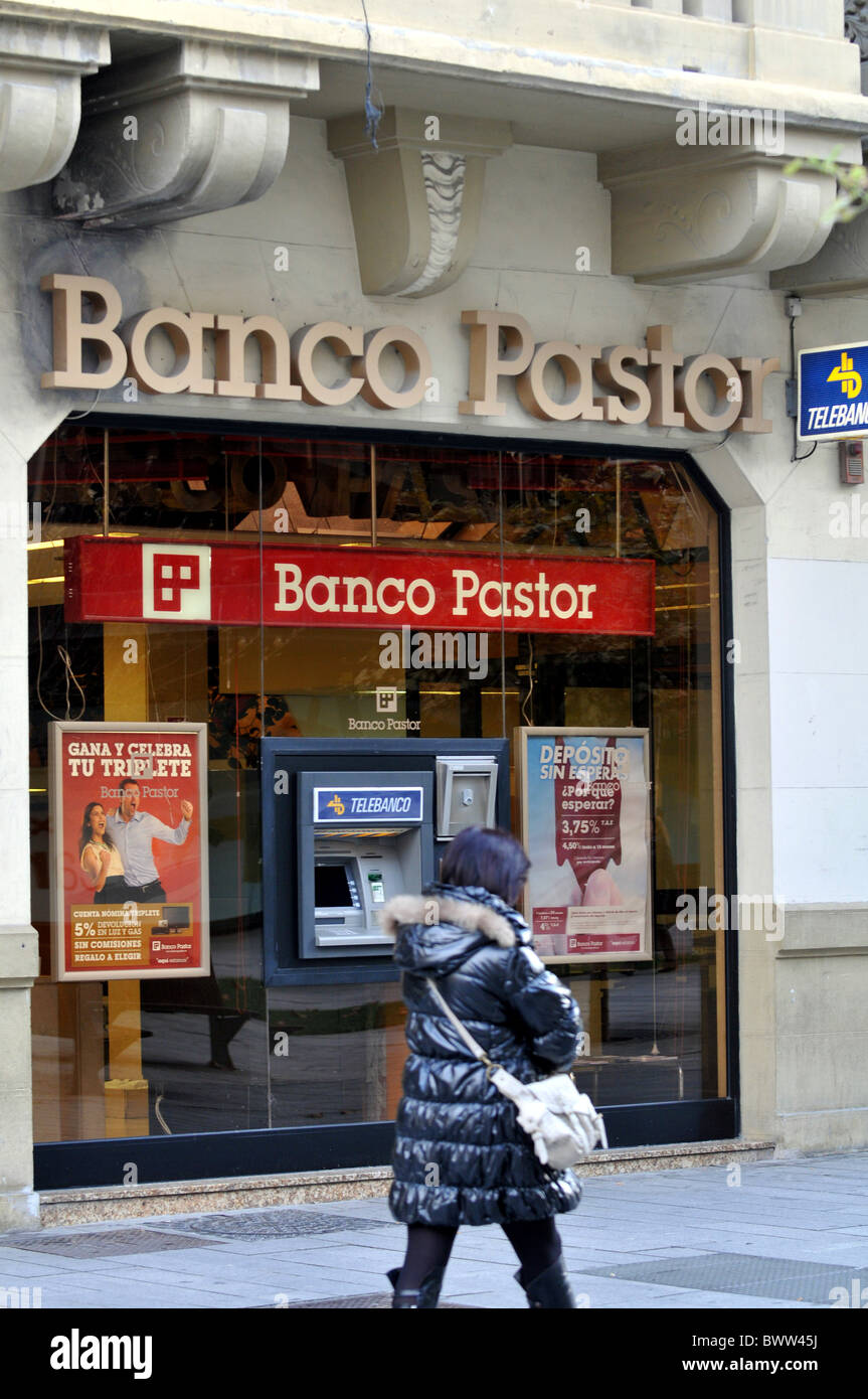 Banco Pastor, Spain Stock Photo