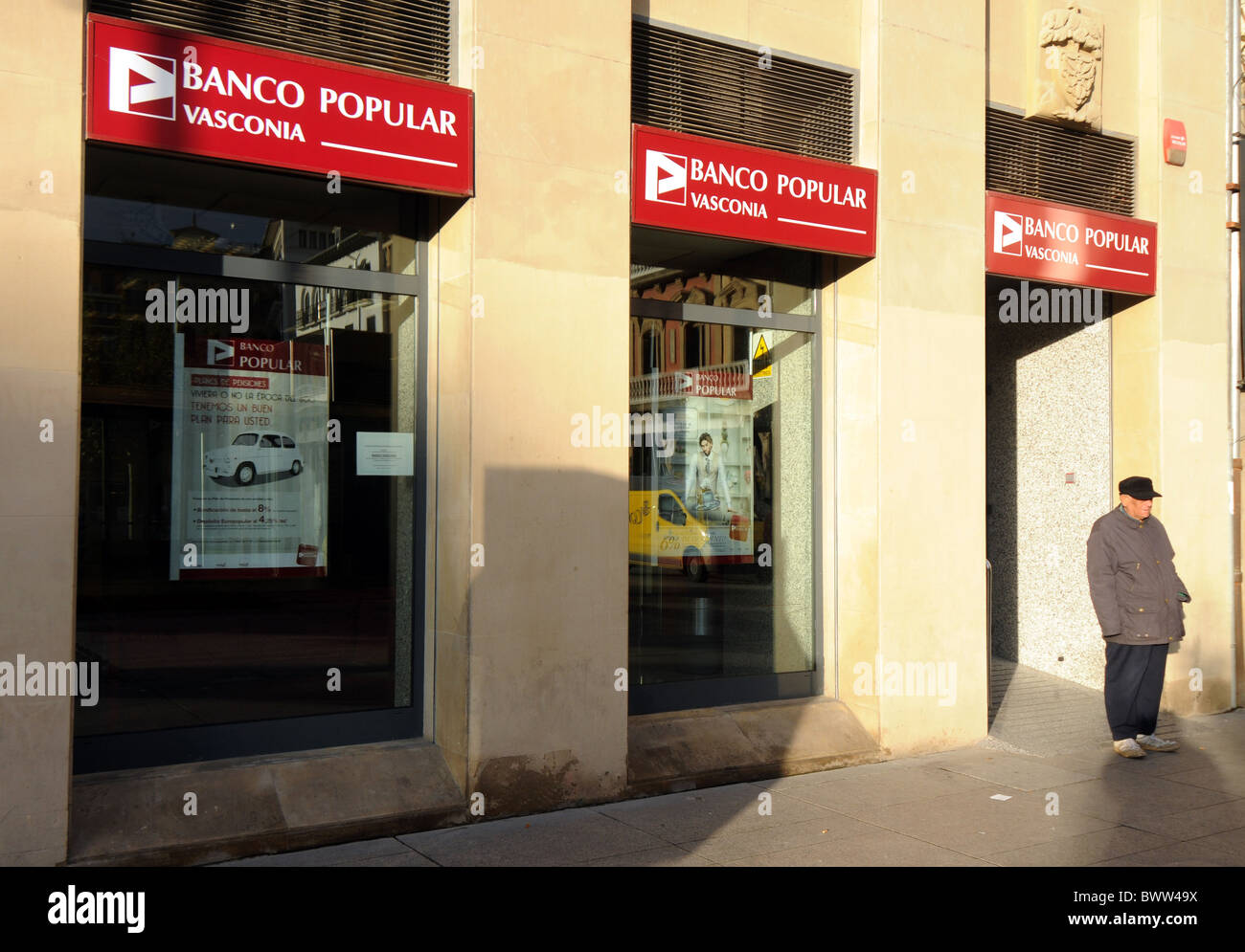 Bank Popular, Spain Stock Photo