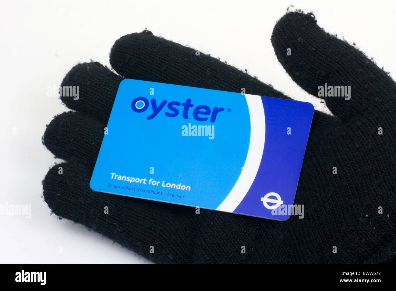 An Oyster travel card Stock Photo Alamy