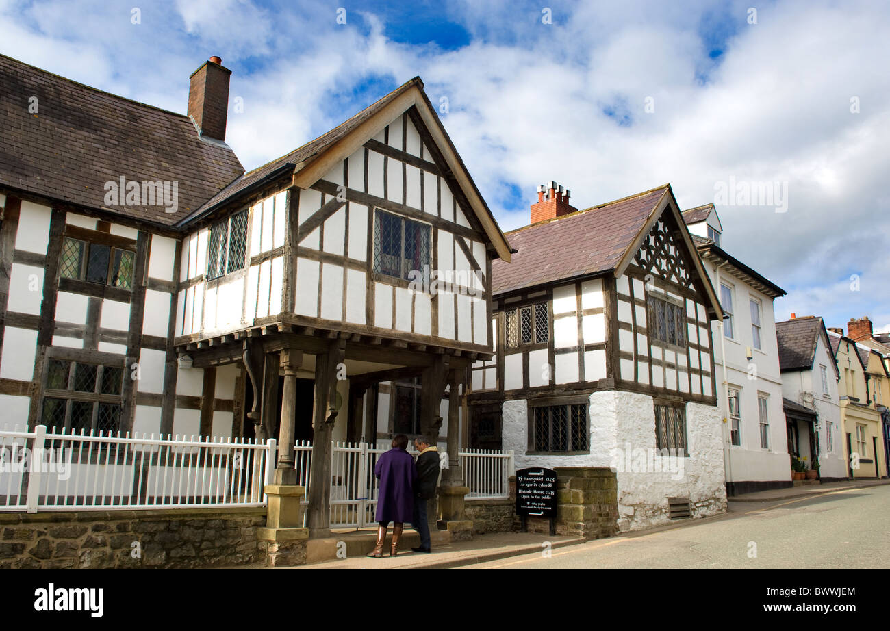 Nantclwydydre Castle Street Ruthin Denbighshire the oldest known town