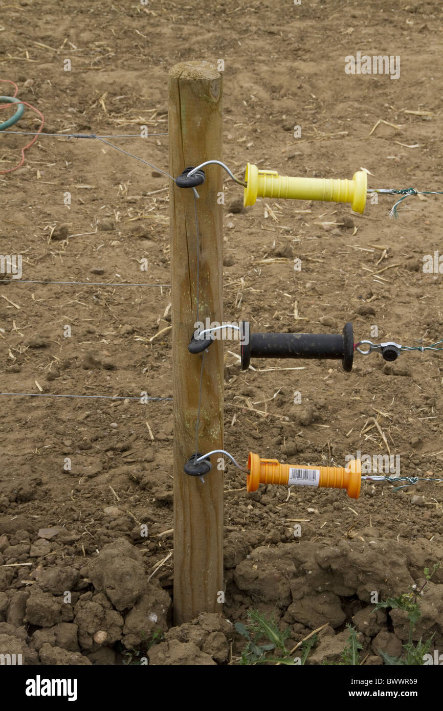 Electric fence connectors hires stock photography and images Alamy