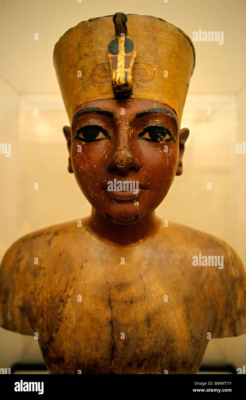 Statue of Queen Hatshepsut, Egyptian Museum, Cairo, Egypt. Stock Photo