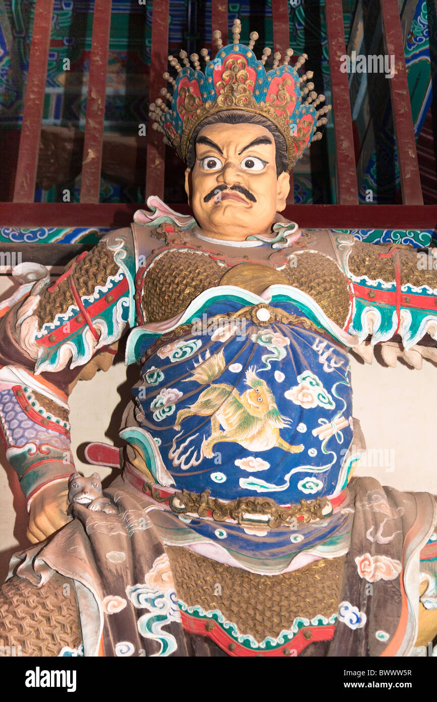 Temple guardian, Shaolin Temple, birthplace of Kung Fu, Song Shan, near ...