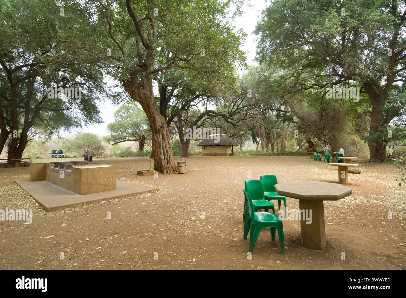 Pafuri Picnic Site Kruger National Park South Africa Stock Photo