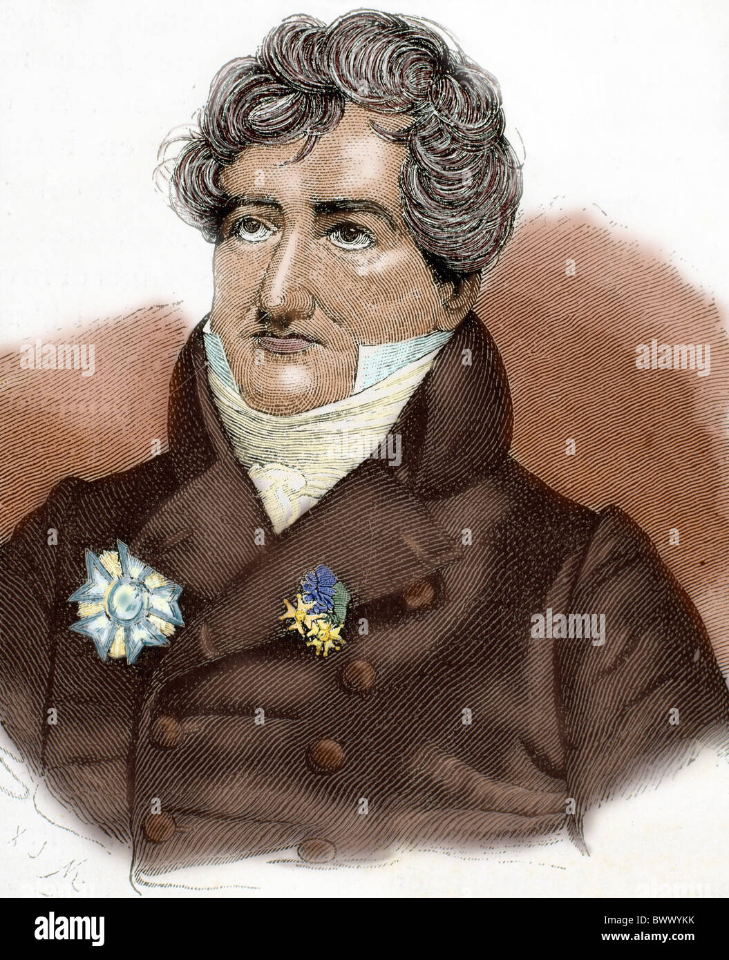 CUVIER, (17691832). French naturalist. Engraving by A. Closs