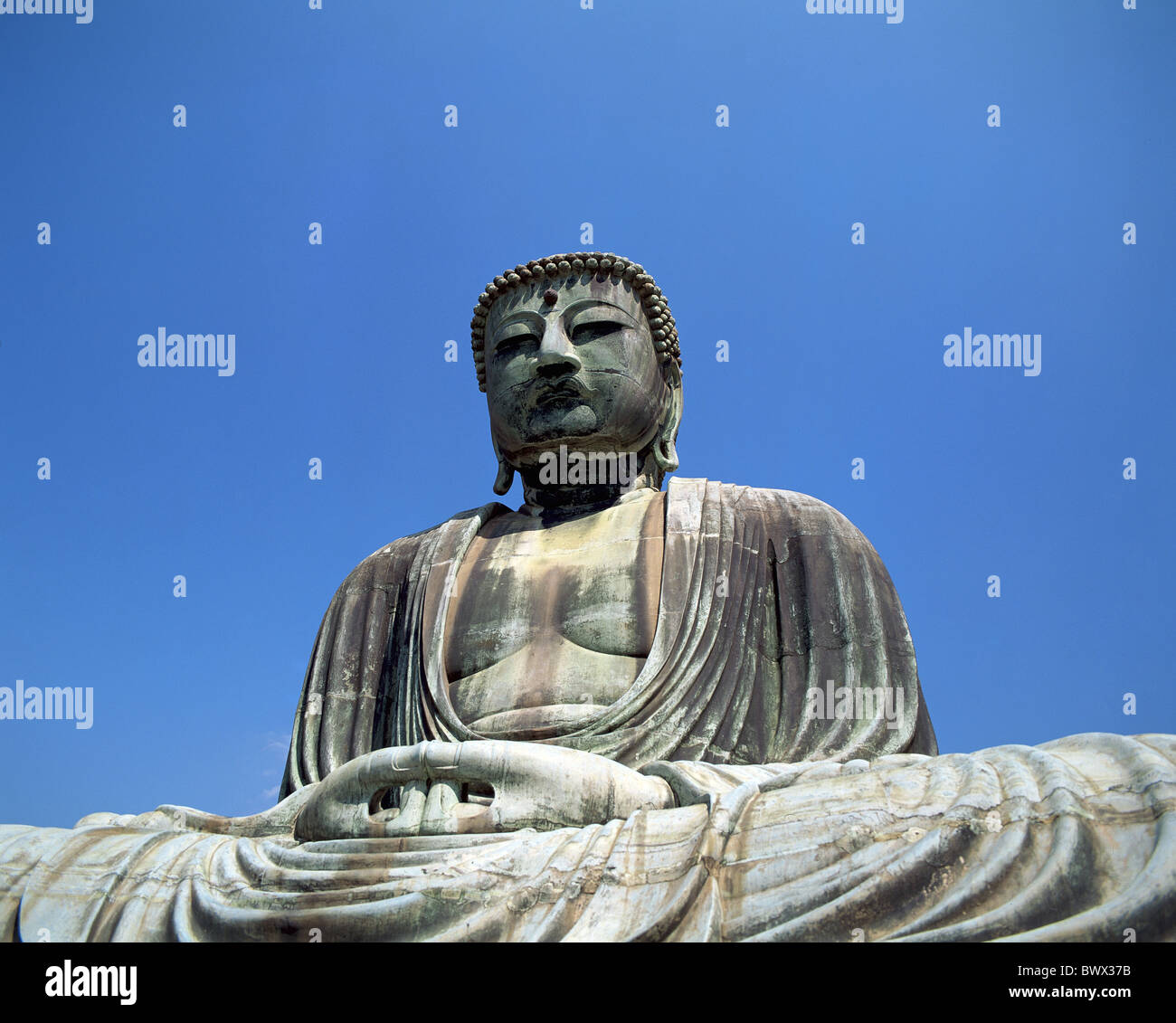 big great Buddha Japan Asia Kamakura religion Stock Photo Alamy