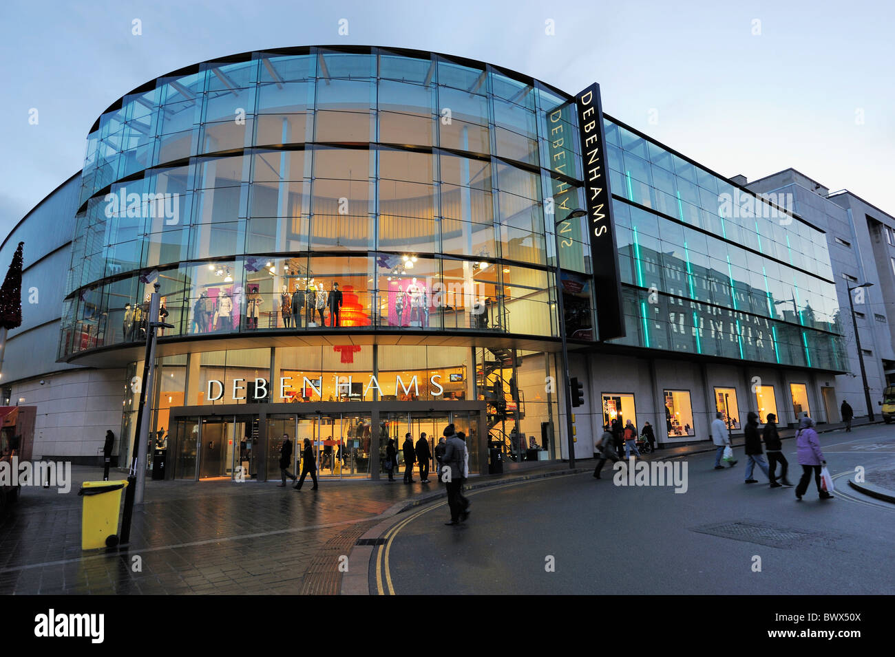 Debenhams Department Store in liverpool City Centre and Liverpool One ...