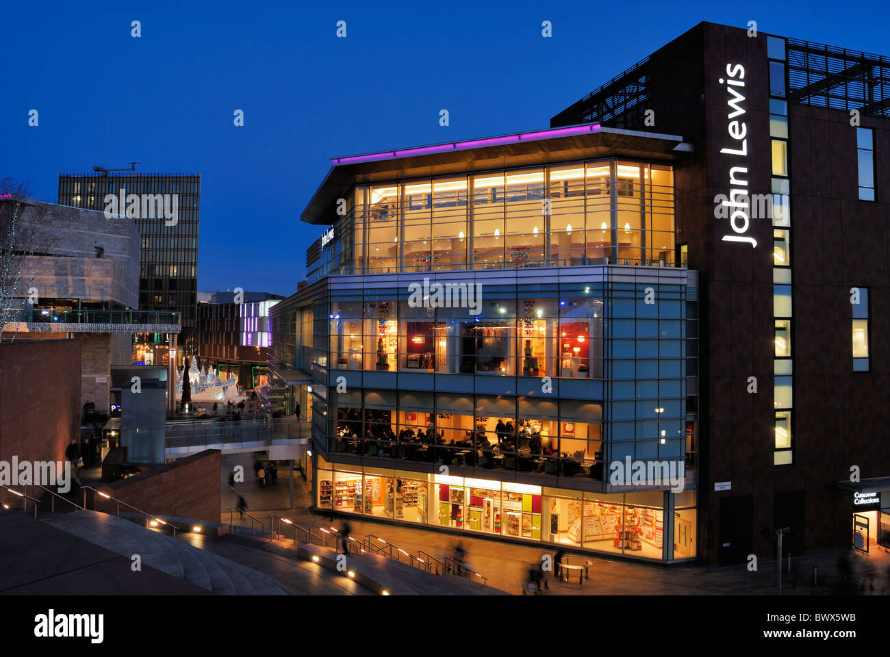 John Lewis Store in Liverpool One Stock Photo Alamy