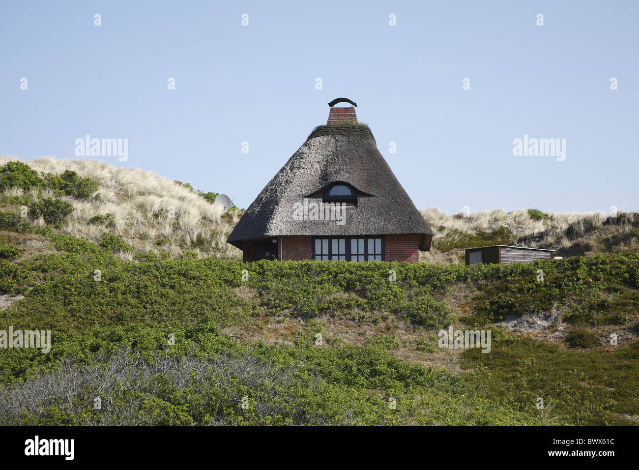 Sylt Hoernum Stock Photo