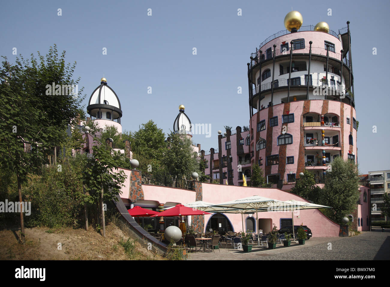 Magdeburg Grüne Zitadelle Stock Photo - Alamy
