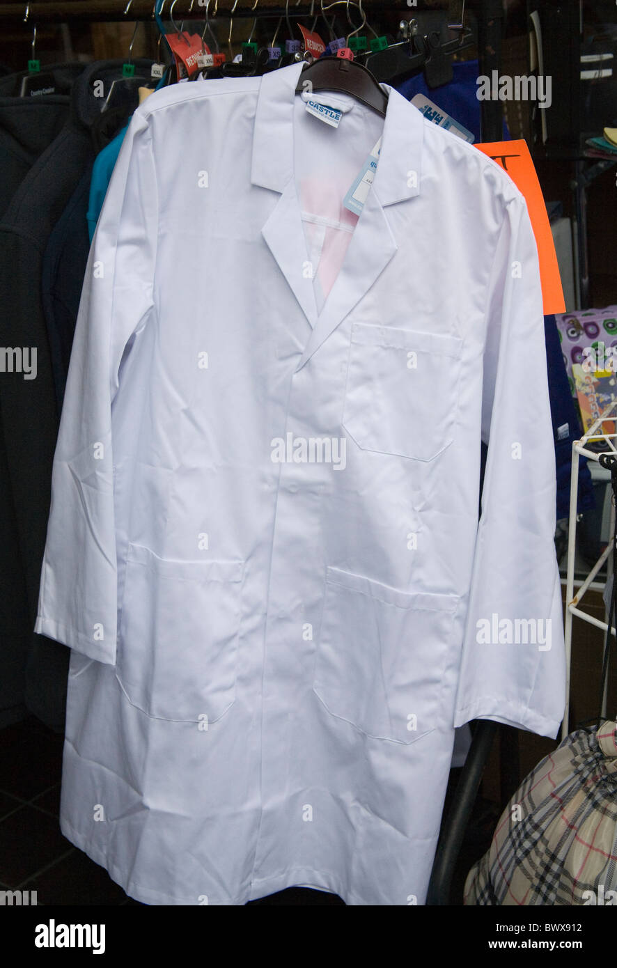 Lab coat hanging hires stock photography and images Alamy