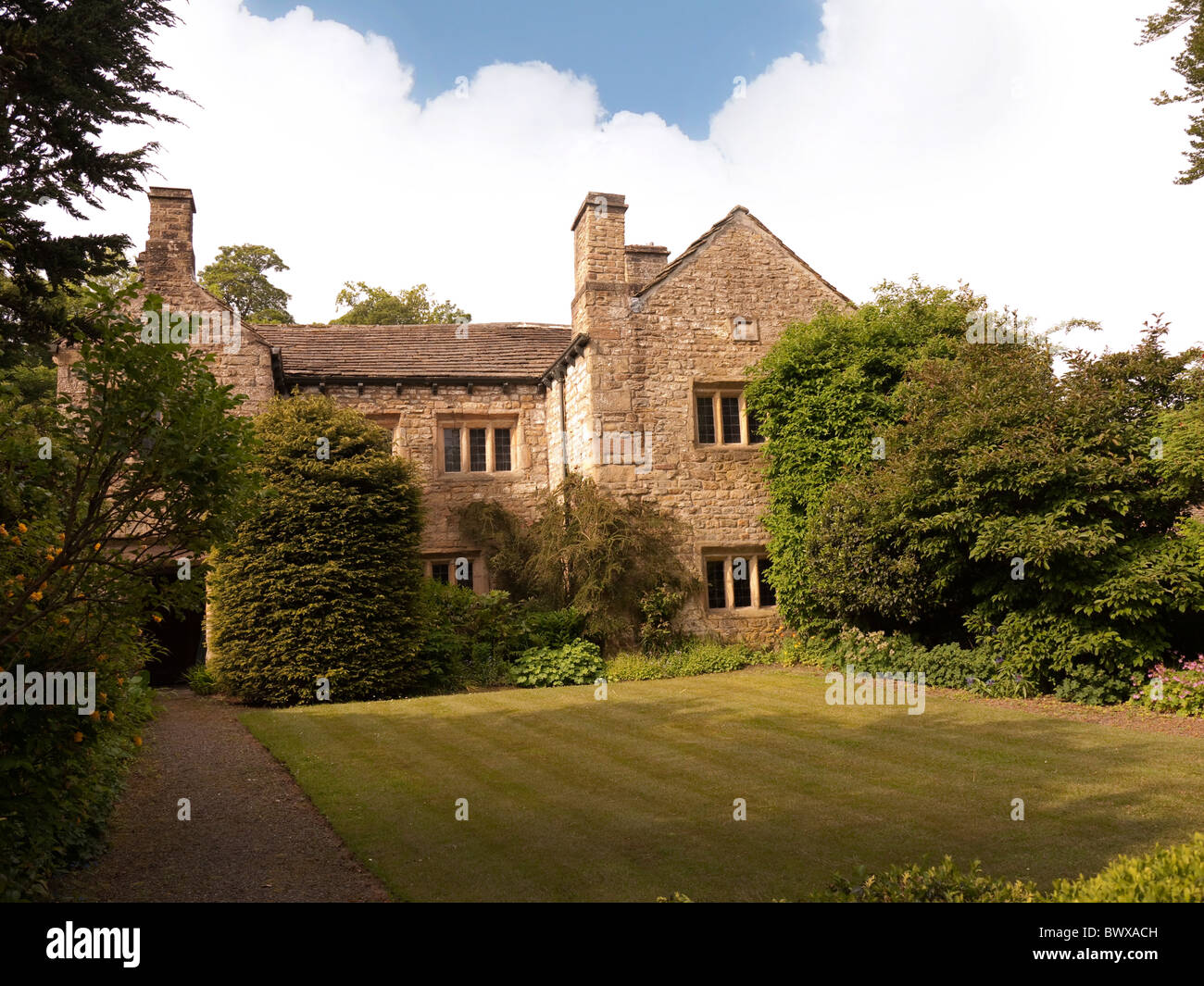 Park Hall the Pendle Heritage Centre in Barrowford in Lancashire, England. Former home of the