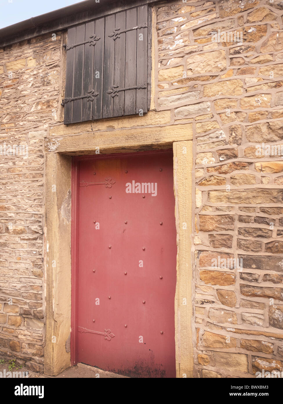 The Old Smithy in the village of Barrowford in Lancashire in Northern England Stock Photo