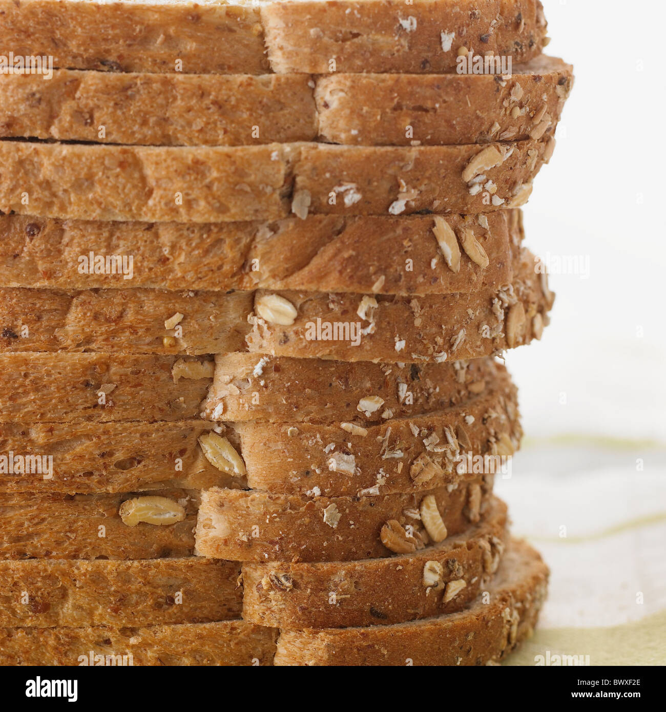 bread isolated on white background Stock Photo - Alamy