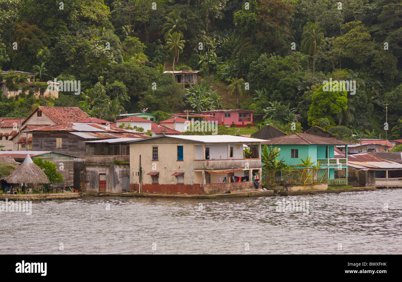 PORTOBELO, PANAMA waterfront Stock Photo Alamy
