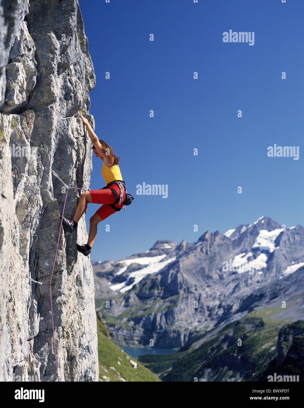 Kandersteg Climbing High Resolution Stock Photography and Images - Alamy