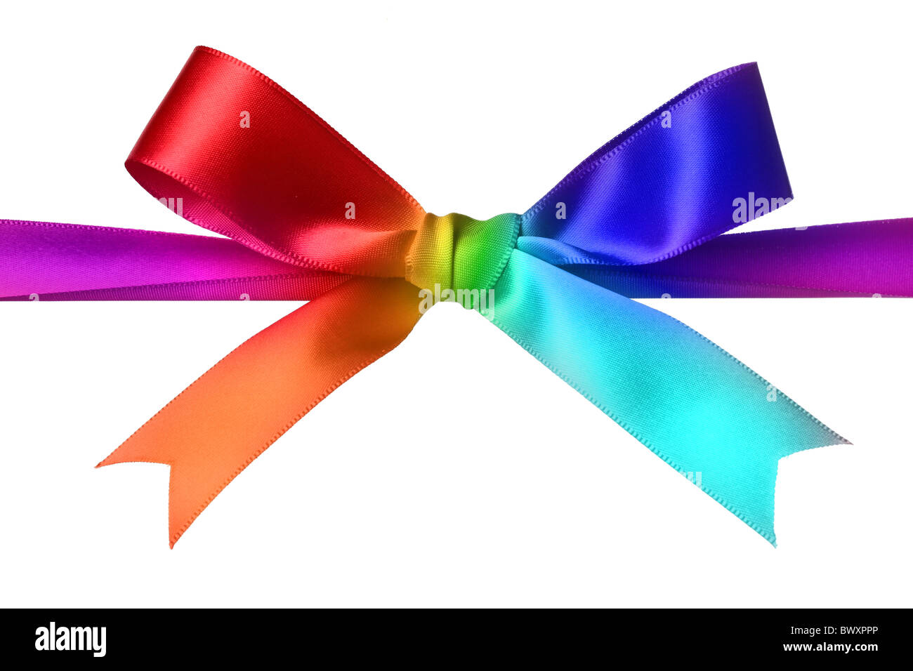 Colorful bow Stock Photo