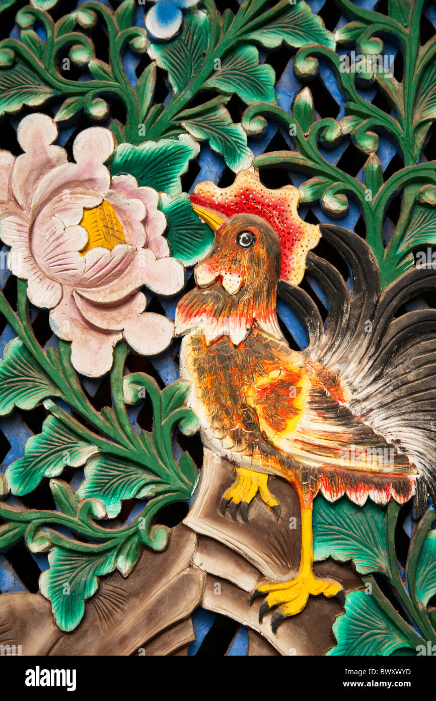 Chinese wood carving art hi-res stock photography and images - Alamy