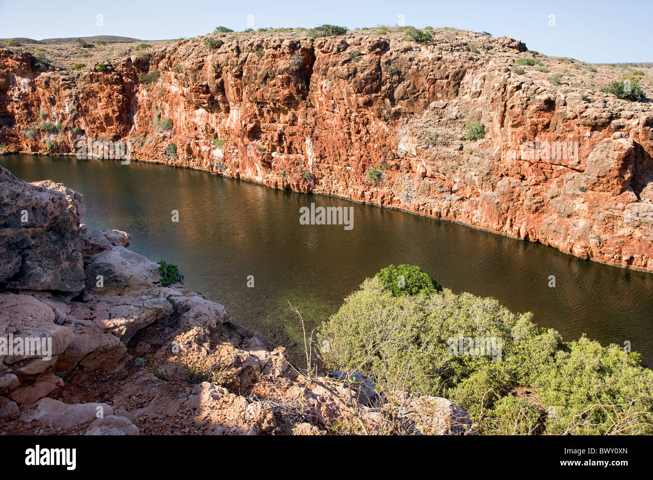 Yardie Creek in the Cape Range National Park near Exmouth Western