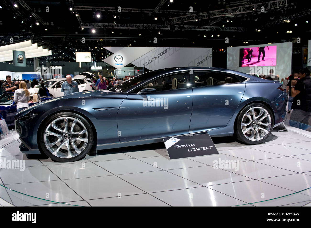 Mazda Shinari concept world debut at the 2010 LA Auto Show in the ... Mazda Shinari concept world debut at the 2010 LA Auto Show in the ...