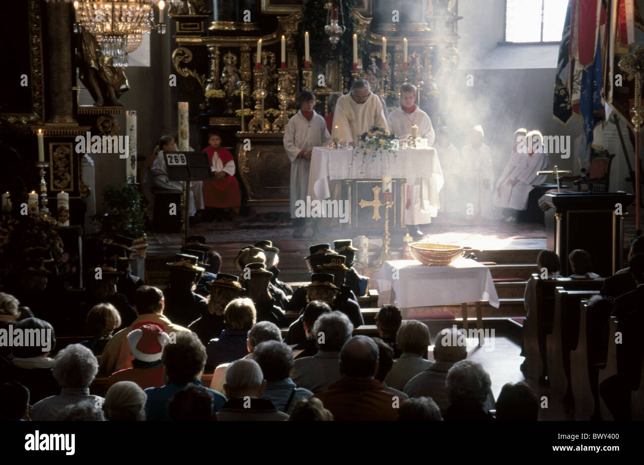 Christianity service Catholic Catholicism church people fair priest