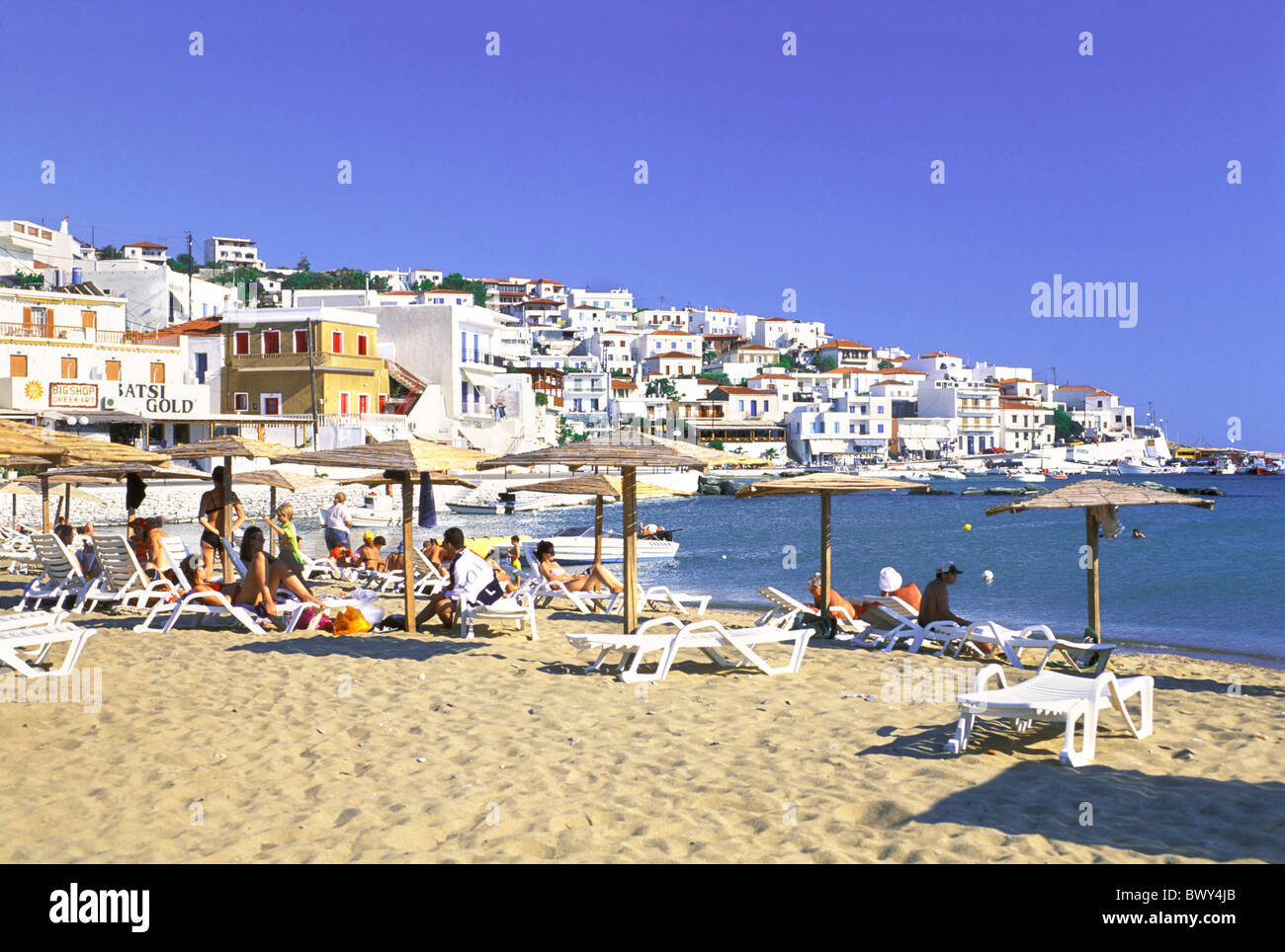Batsi beach andros hires stock photography and images Alamy