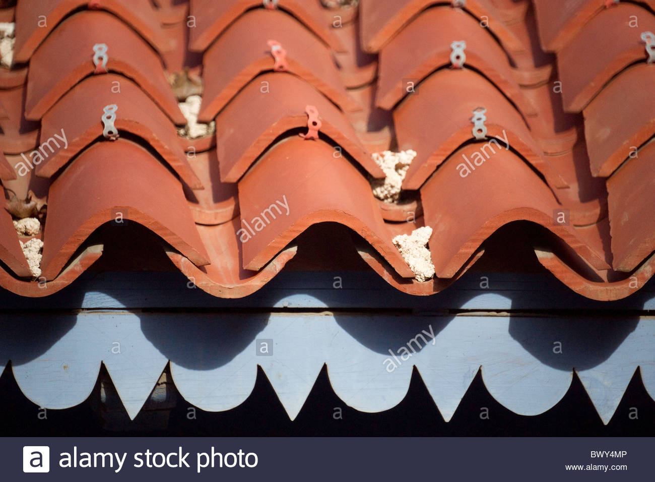 Wavy Roof Tiles Stock Photos & Wavy Roof Tiles Stock Images Alamy