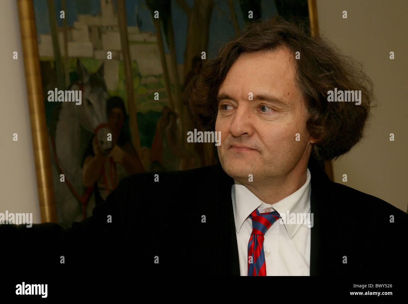 Pierre Emmanuel Taittinger at Champagne Taittinger in Reims Stock Photo