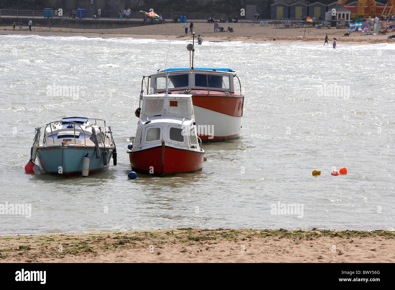 Fishing boats Broadstairs Kent UK Stock Photo Alamy