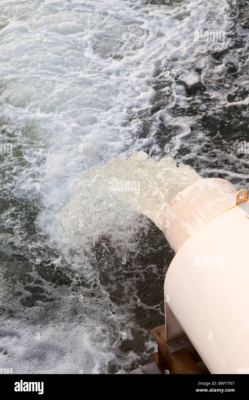 Water Chute, Puget Sound, Seattle, Washington State, USA Stock Photo