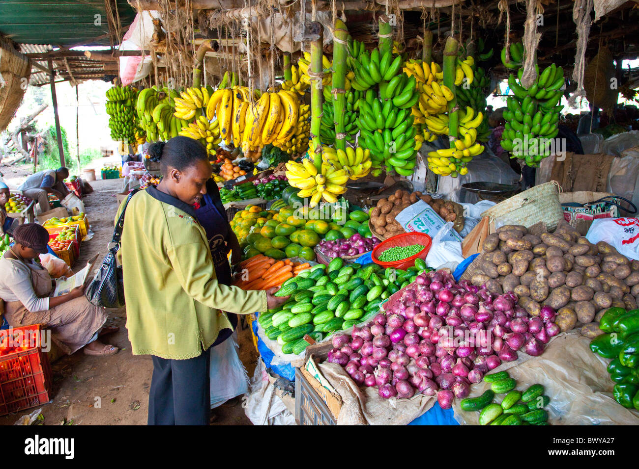 New Ngara City Park Hawkers Market, Nairobi, Kenya Stock Photo Alamy