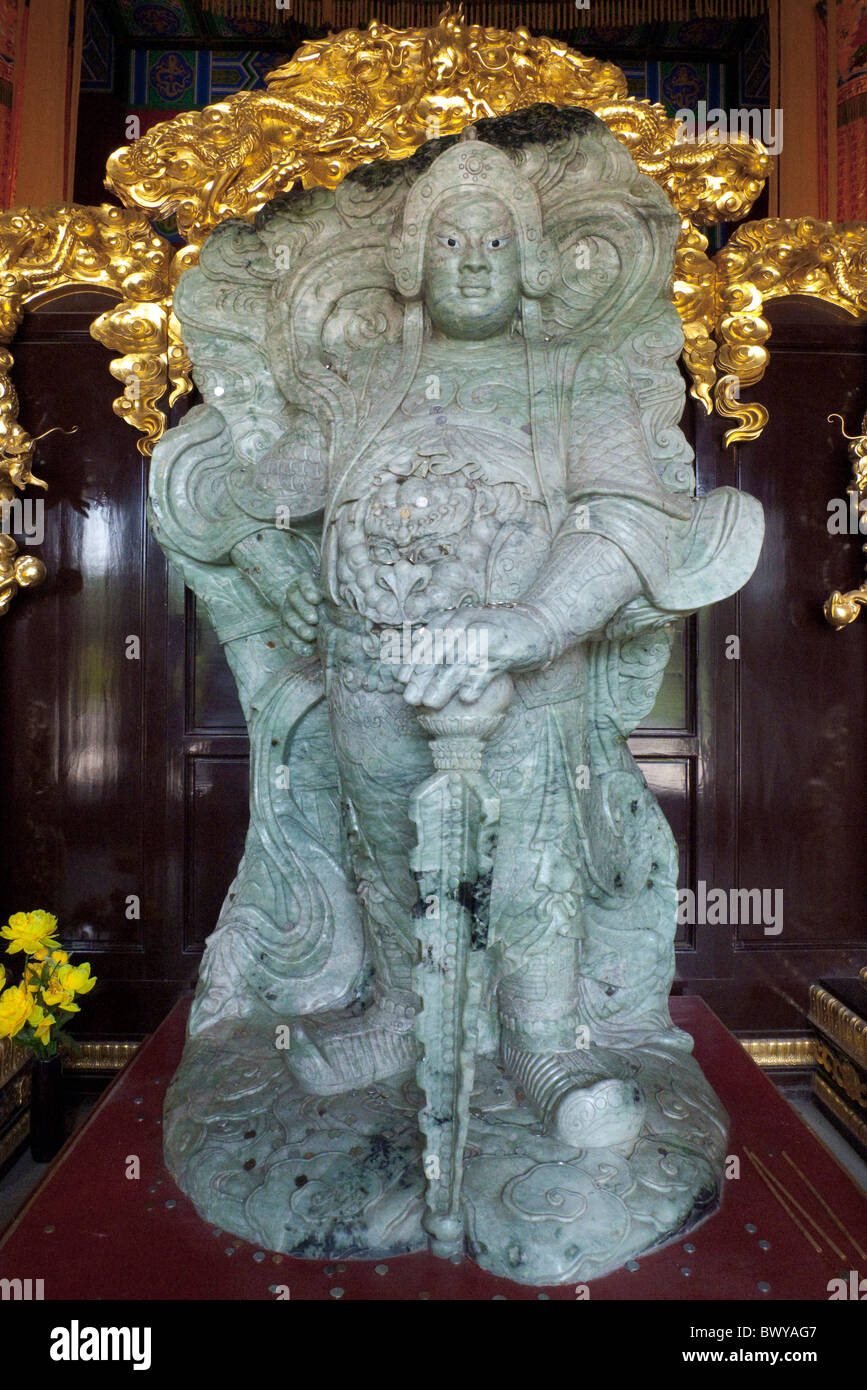 Jade Heavenly King statue, The Mahavira Palace, Jade Buddha Park