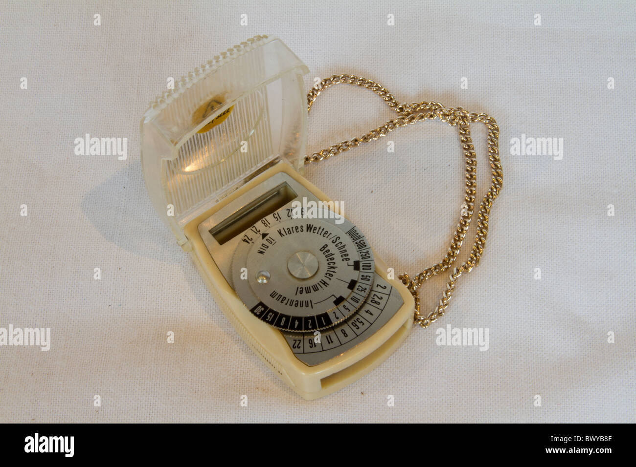 old light meter white Stock Photo Alamy
