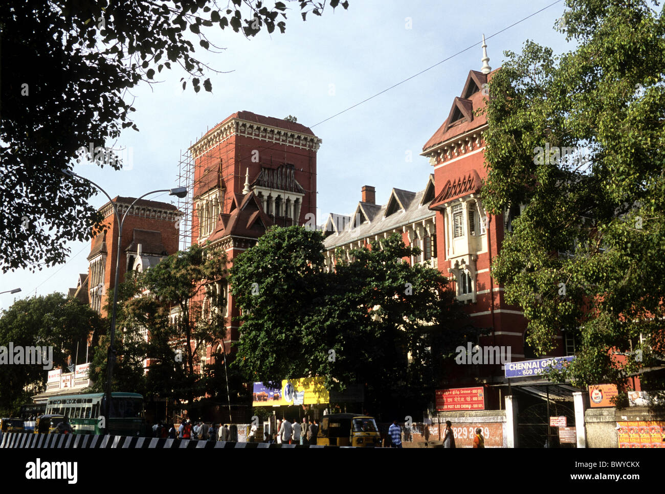 General Post Office, Chennai. Chisholm IndoSaracenic Style; built in