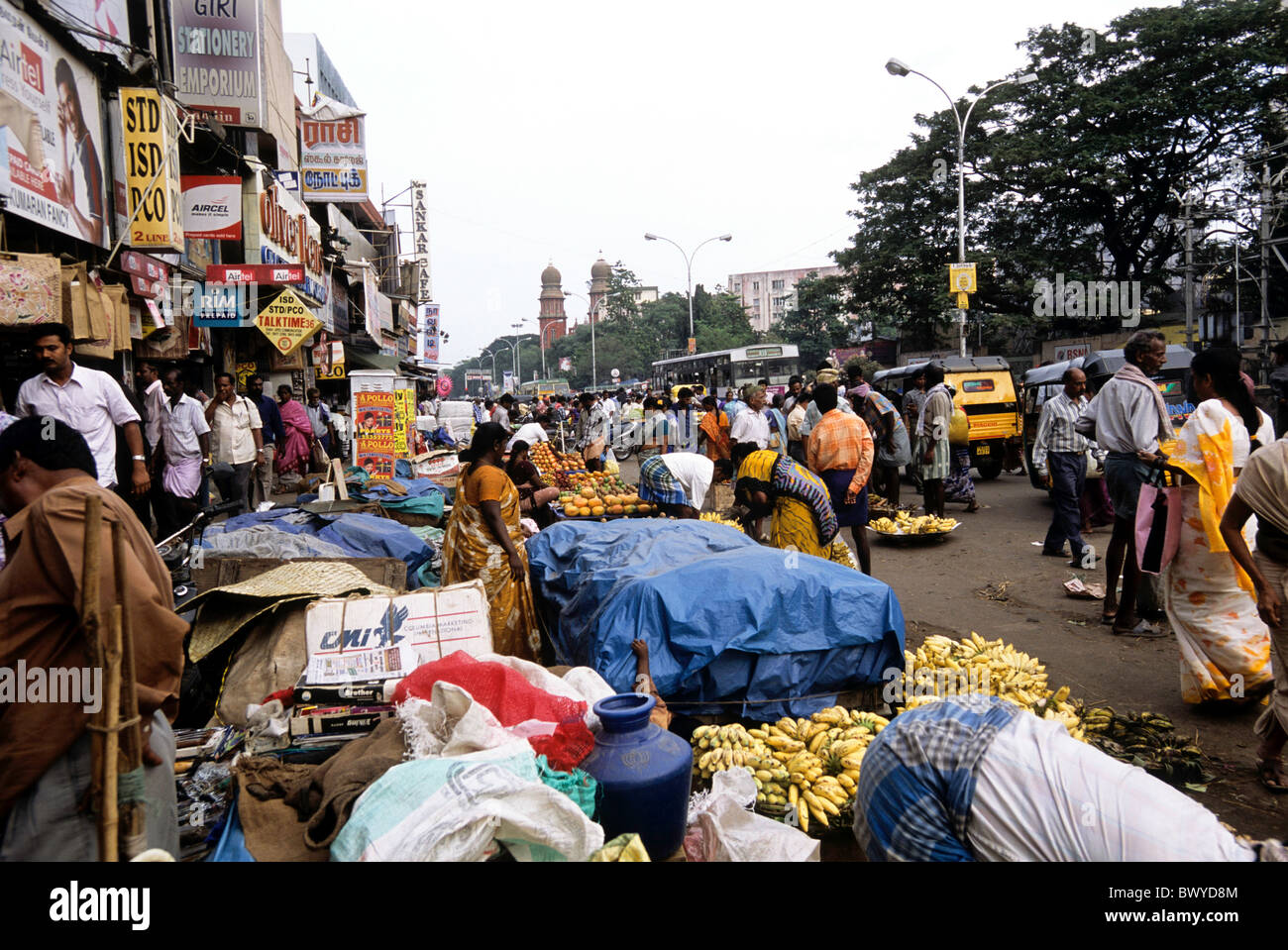 George Town, Chennai Stock Photo - Alamy