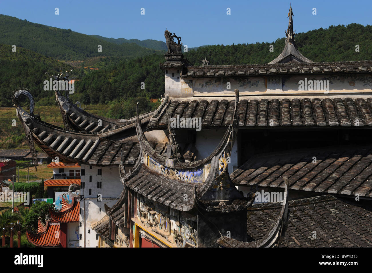 Linshui Palace, Gutian, Ningde, Fujian Province, China Stock Photo - Alamy