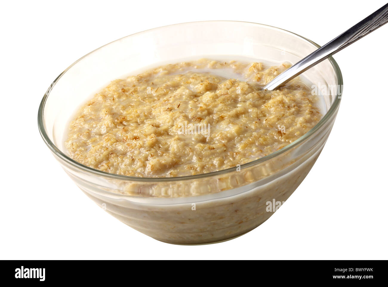 Bowl of porridge Stock Photo