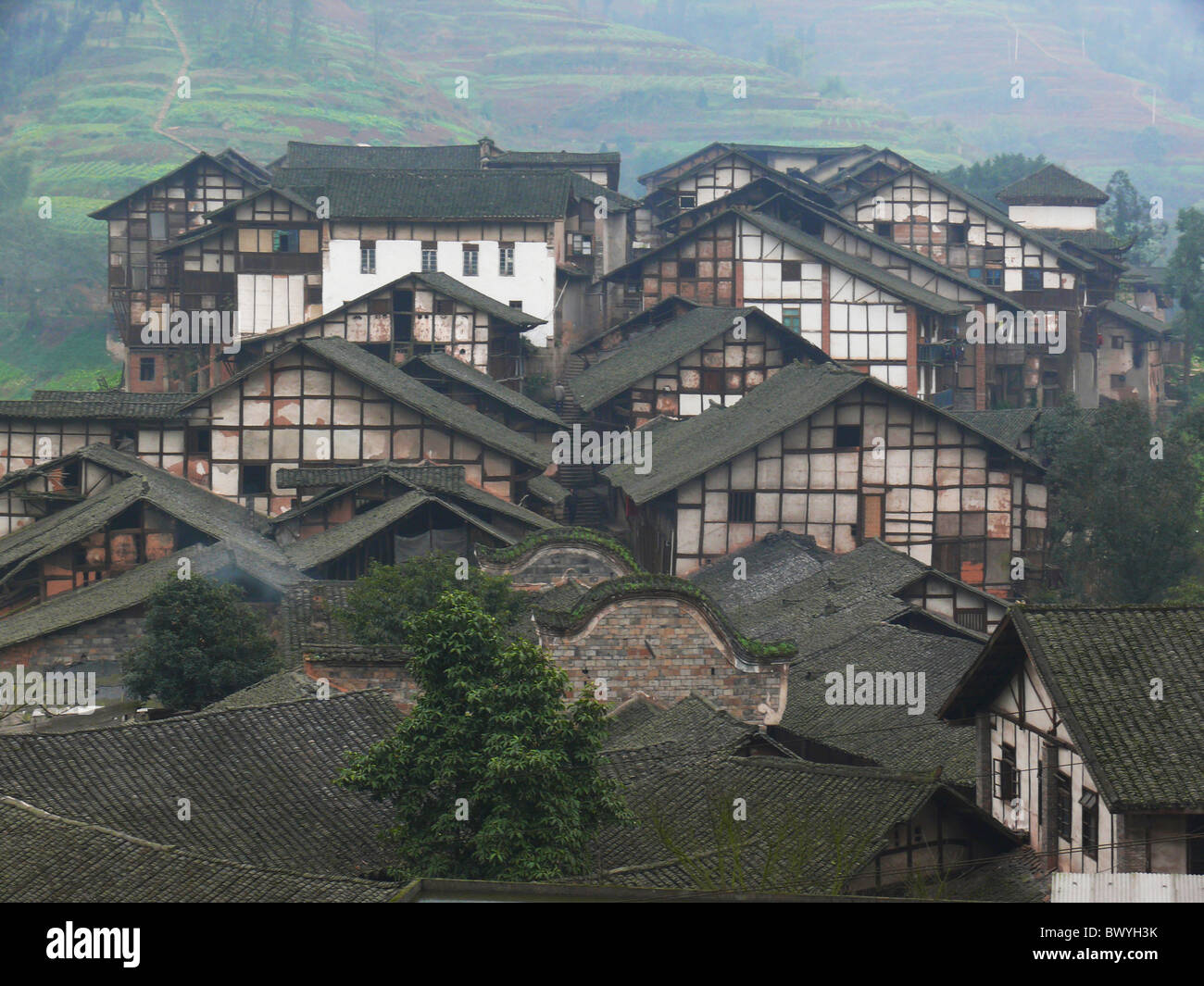 Fubao Ancient Town, Luzhou, Sichuan Province, China Stock Photo Alamy