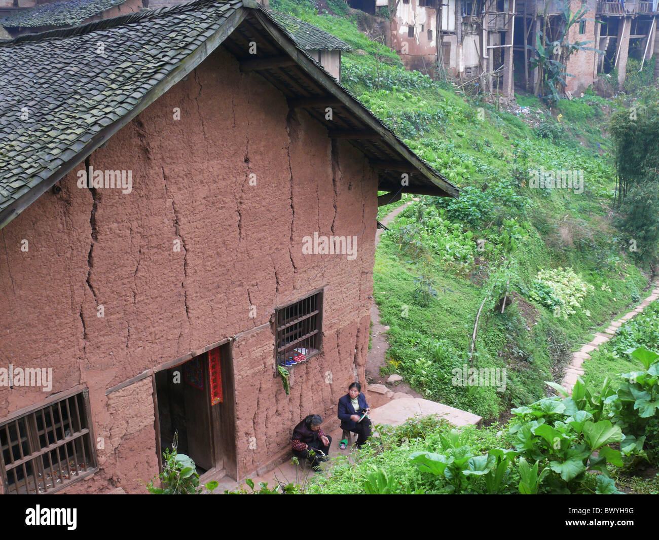 Traditional residence in Fubao Ancient Town, Luzhou, Sichuan Province
